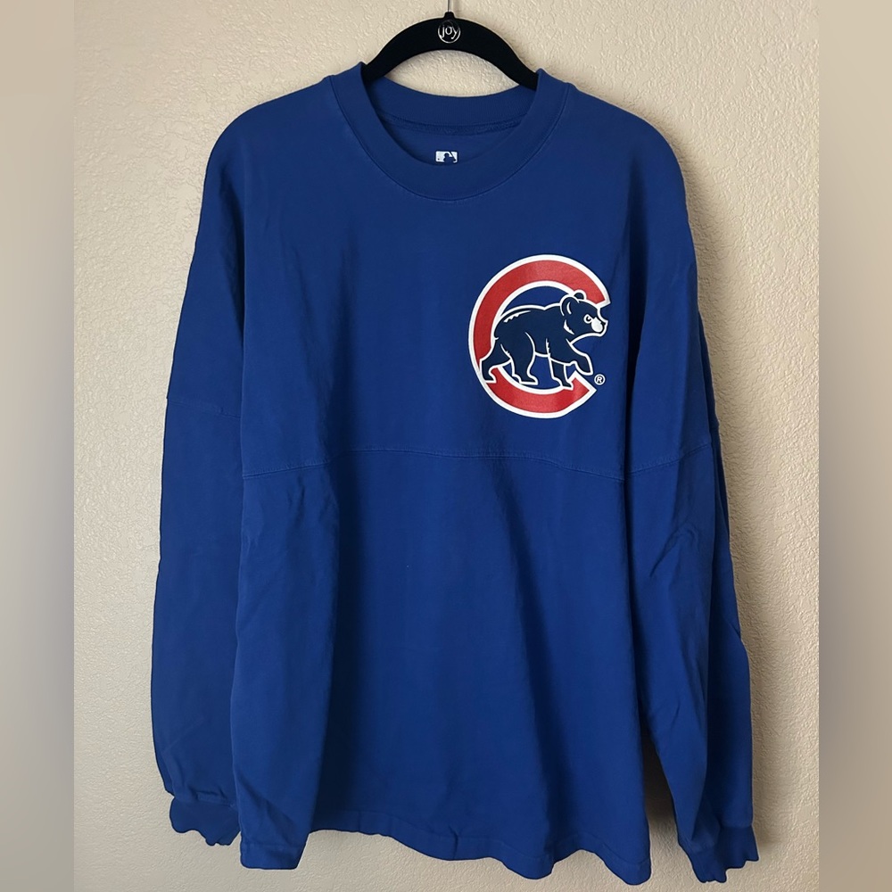Fanatics Chicago Cubs 2016 World Series champions women’s oversized long sleeve